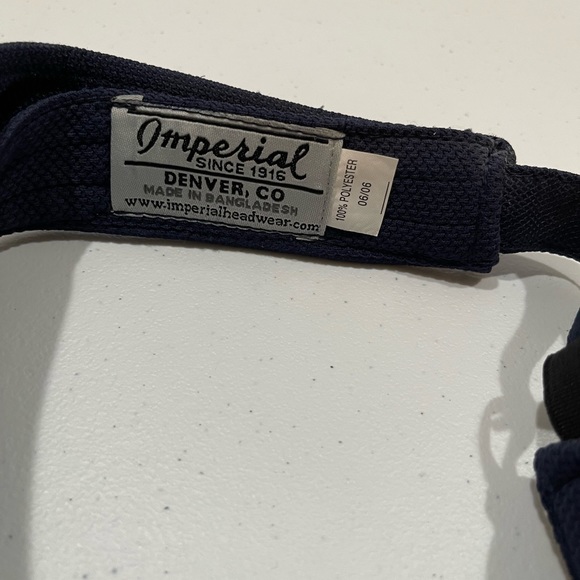 Kapalua Golf Sun Visor, Navy - Picture 4 of 5